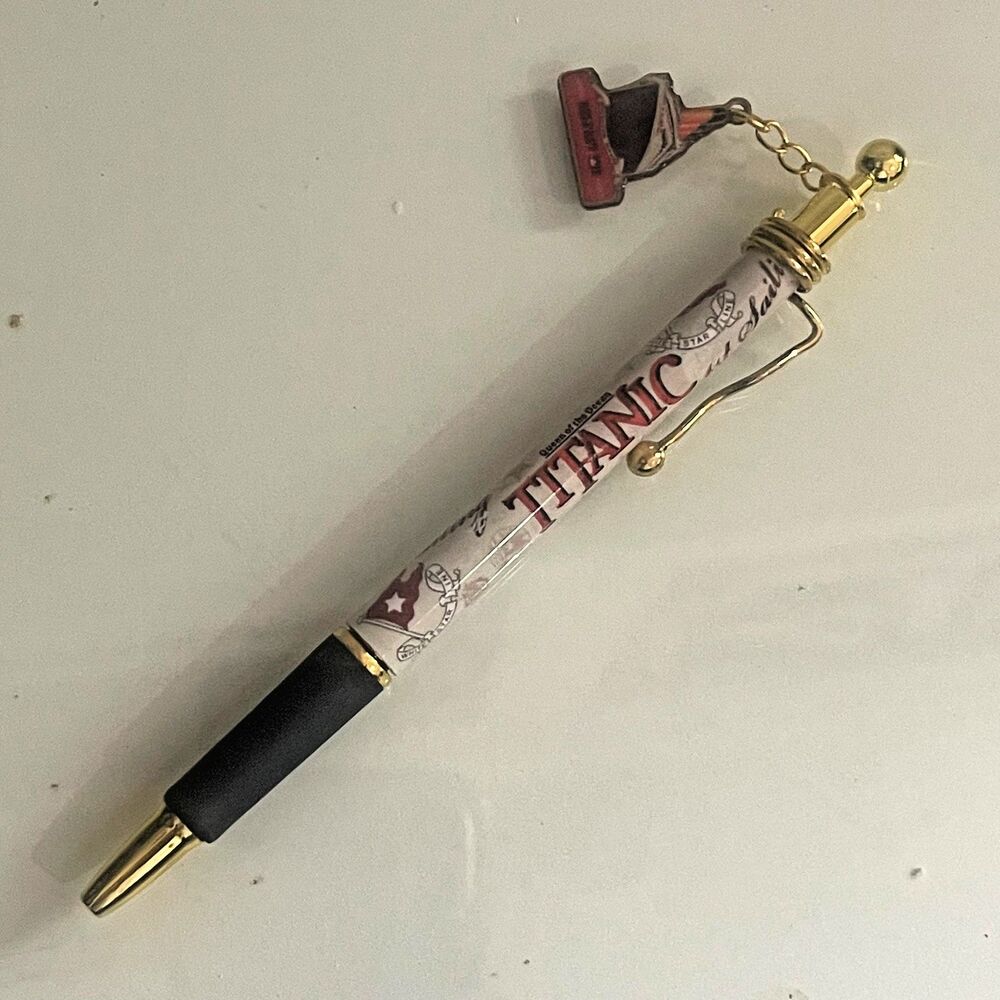 Titanic The Artifact Exhibit Souvenir Pen from Las Vegas Tropicana Exhibition